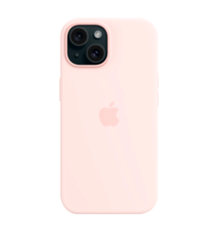 iPhone 15 Silicone Case with MagSafe Light Pink (MT0U3ZM/A)