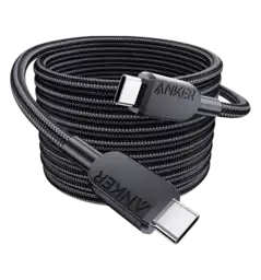 Кабель ANKER 310 USB-C to USB-C - 0.9m 240W Nylon Black