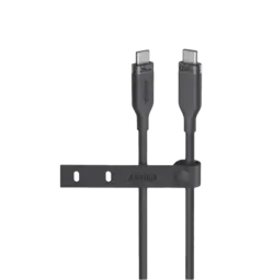 Кабель ANKER USB-C to USB-C - 0.9m 240W 20 Gbps 4K Video Tranfer Bio-Nylon (Чорний)