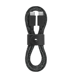 Кабель Native Union Belt Cable USB-C to USB-C Cosmos Black (1.2 m) (BELT-C-CS-BLK-2-NP)