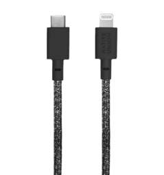 Кабель Native Union Belt Cable XL USB-C to Lightning Cosmos Black (3 m) (BELT-CL-CS-BK-3-NP)