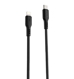 Кабель Proove Rebirth Type-C to Lightning 3A (1m) (black)