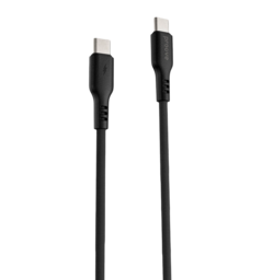 Кабель Proove Rebirth Type-C to Type-С 60W (1m) (black)