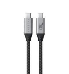 Кабель Satechi USB4 Pro 240W Space Gray (1.2 m) (ST-YU4120M)