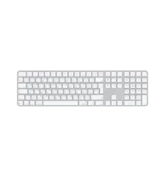 Клавіатура Apple Magic Keyboard with Touch ID and Numeric Keypad for Mac with Apple silicon - White Keys (MXK73)