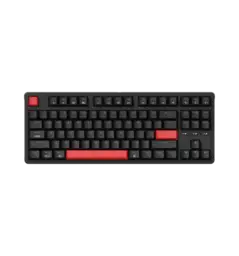 Клавіатура механічна Keychron C3 Pro 87Key, K pro Brown, USB-A, QMK, Hot-swap, EN/UKR, RGB, чорний