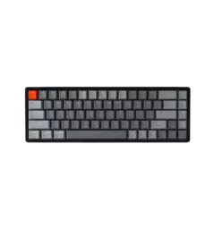 Клавіатура механічна Keychron K6 68Key, Gateron G Pro Blue, BT/USB-A, EN/UKR, White LED, чорний