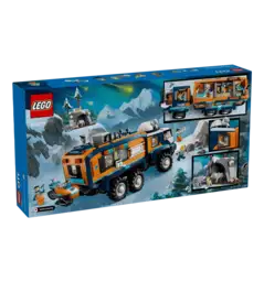 Конструктор LEGO City Арктична дослідницька вантажівка з науковою лабораторією