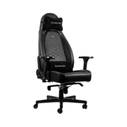 Крісло Noblechairs ICON Black/Platinum White