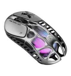 Миша GravaStar Mercury X, BT/WL/USB-A, RGB, сірий