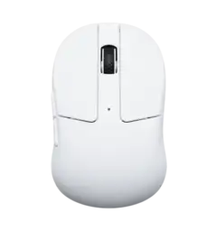 Миша Keychron M4 4K USB-A/USB-C/WL/BT, білий