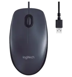 Миша LOGITECH (B100) чорна (910-003357)