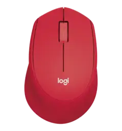Миша LOGITECH M330 SILENT PLUS Wireless Mouse - RED (910-004911) 