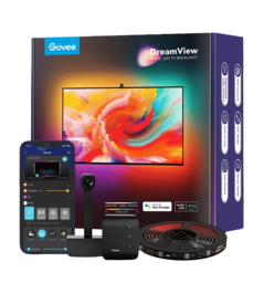 Набір адаптивного підсвічування Govee H6199 DreamView T1 TV Backlight 55-65', RGBIC, WI-FI/Bluetooth, чорний