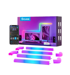 Набір настінних світильників Govee H6062 Glide Wall Light, 6+1, RGBIC, WI-FI/Bluetooth, білий