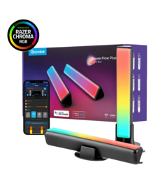 Набір підсвічування Govee H6056 Flow Plus Light Bars, RGBICWW, WI-FI/Bluetooth, чорний