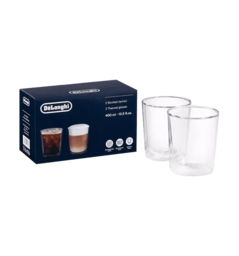 Набір склянок DELONGHI DLSC318 DRINKS (2шт) 400 ML