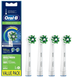 Насадка для електричної зубної щітки BRAUN Oral-B Cross Action EB50RB CleanMaximiser (4)