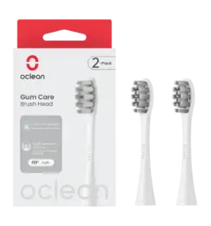 Насадка для зубної електрощітки Oclean Brush Head Gum Care- 2 шт White ( 6970810554212)