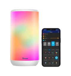 Настільний світильник розумний Govee H6052 Aura Desk Lamp, RGBICWW, WI-FI/Bluetooth, білий