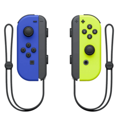 Nintendo Joy-Con Blue Yellow Pair (45496431303)