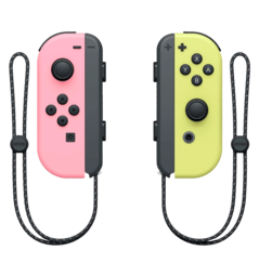 Nintendo Joy-Con Controller Pastel Pink/Pastel Yellow (45496431686)