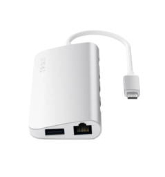 Переходник Satechi Aluminum Type-C Multimedia Adapter Silver (ST-TCMM8PAS)