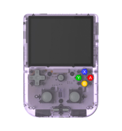 Портативна ігрова консоль ANBERNIC RG405V (transparent purple)