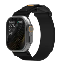 Ремінець AULUMU Stylish and Comfortable Watch Band for Apple Watch Ultra Black (A11-NL-BK-BK)