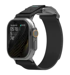 Ремінець AULUMU Stylish and Comfortable Watch Band for Apple Watch Ultra Gray (A11-NL-SL-GY)