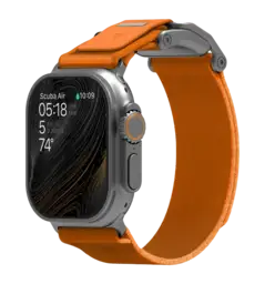 Ремінець AULUMU Stylish and Comfortable Watch Band for Apple Watch Ultra Orange (A11-NL-SL-0G)