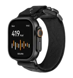 Ремінець AULUMU Titanium Mag Buckle Watch Band,Black Buckle - Black carbon+black (C03-TI-B)