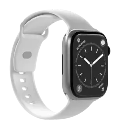 Ремінець для годинника Puro "ICON" Silicone band Apple Watch 38–42mm SM & ML White PUICNAW40WHI