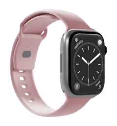 Ремінець для годинника Puro "ICON" silicone band Apple Watch 42-49mm SM & ML Peach PUICNAW44LORA