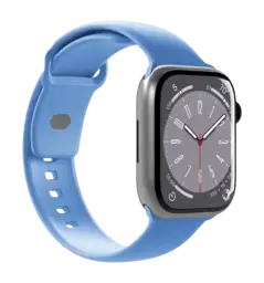 Ремінець для годинника Puro "ICON" Silicone band Apple Watch 42mm-49mm SM & ML Dark Blue PUICNAW44BLUE
