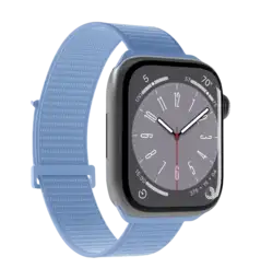 Ремінець для годинника Puro "SPORT" nylon band Apple Watch 42-49mm, Blue PUSPORTAW44NBLUE