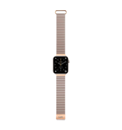 Ремiнець Laut NOVI LUXE Apple Watch 42/44/45/49mm Beige (L_AWL_NL_BE)