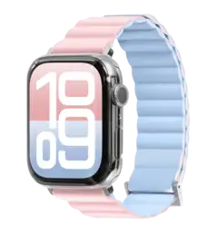 Ремінець LAUT NOVI SPORT Apple Watch 38/40/41 Candypink Babyblue (L_AWS_NS_CP)