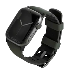 Ремінець Uniq Linus для Apple Watch 49 | 45 | 44 | 42 mm moss green (UNIQ-45MM-LINUSGRN)