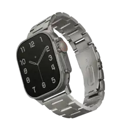 Ремінець Uniq Osta для Apple Watch 49 | 45 | 44 | 42 mm titanium silver (UNIQ-49MM-OSTASIL)