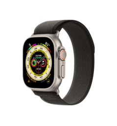 Ремінець Wiwu для Apple Watch 38/40/41mm Trail Loop Black-Grey