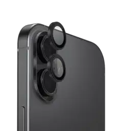 Захисне скло на камеру UNIQ Optix Aluminium Camera iPhone 17 чорний UNIQ-IP6.3 (2025)