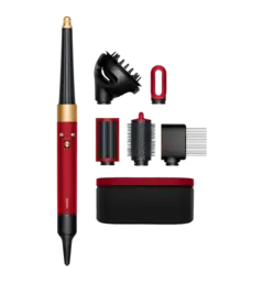 Стайлер для кучерявого волосся Dyson Airwrap i.d. Multi-Styler and Dryer Curly to Coily Red Velvet/Gold (596928-01)