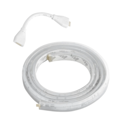Стрічка світлодіодна розумна Philips Hue Plus, 0.5W(20Вт), 2000K-6500K, RGB, ZigBee, димування, подовжувач, 1м (929002269201)