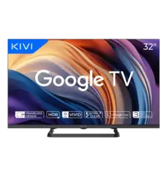 Телевізор KIVI 32", HD, Google TV 32H710QB