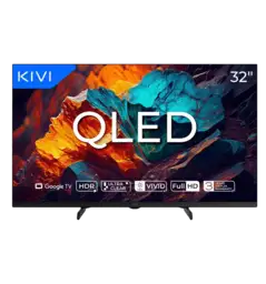 Телевізор KIVI 32", QLED, FHD, Google TV 32F720QB