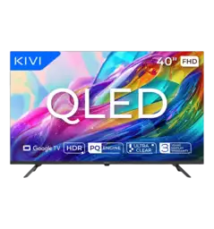 Телевізор KIVI 40", QLED, FHD, Google TV  40F820KB
