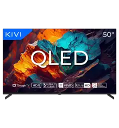 Телевізор KIVI 50", QLED, UHD, Google TV 50U720QB