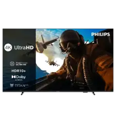 Телевізор Philips 50" 4К LED 60 Hz, Titan OS, 230 cd/m2, s ound 20W, Wi-Fi  50PUS7000/12