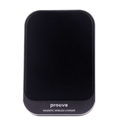 Тримач в машину з Бездротовим ЗП Proove Square Magnetic 15W (black)